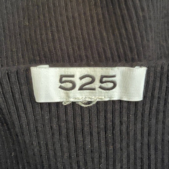 525 America Ribbed Knit Sweater Tank Top in Black - Picture 3 of 3